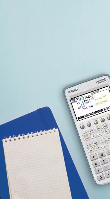 Header CASIO Éducation