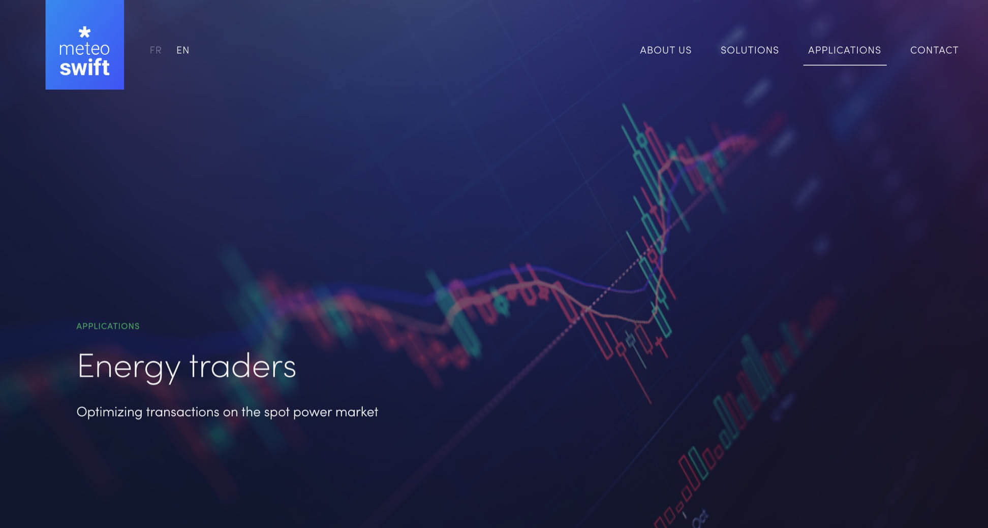 Page Agrégateurs et traders d’énergie Meteo*Swift