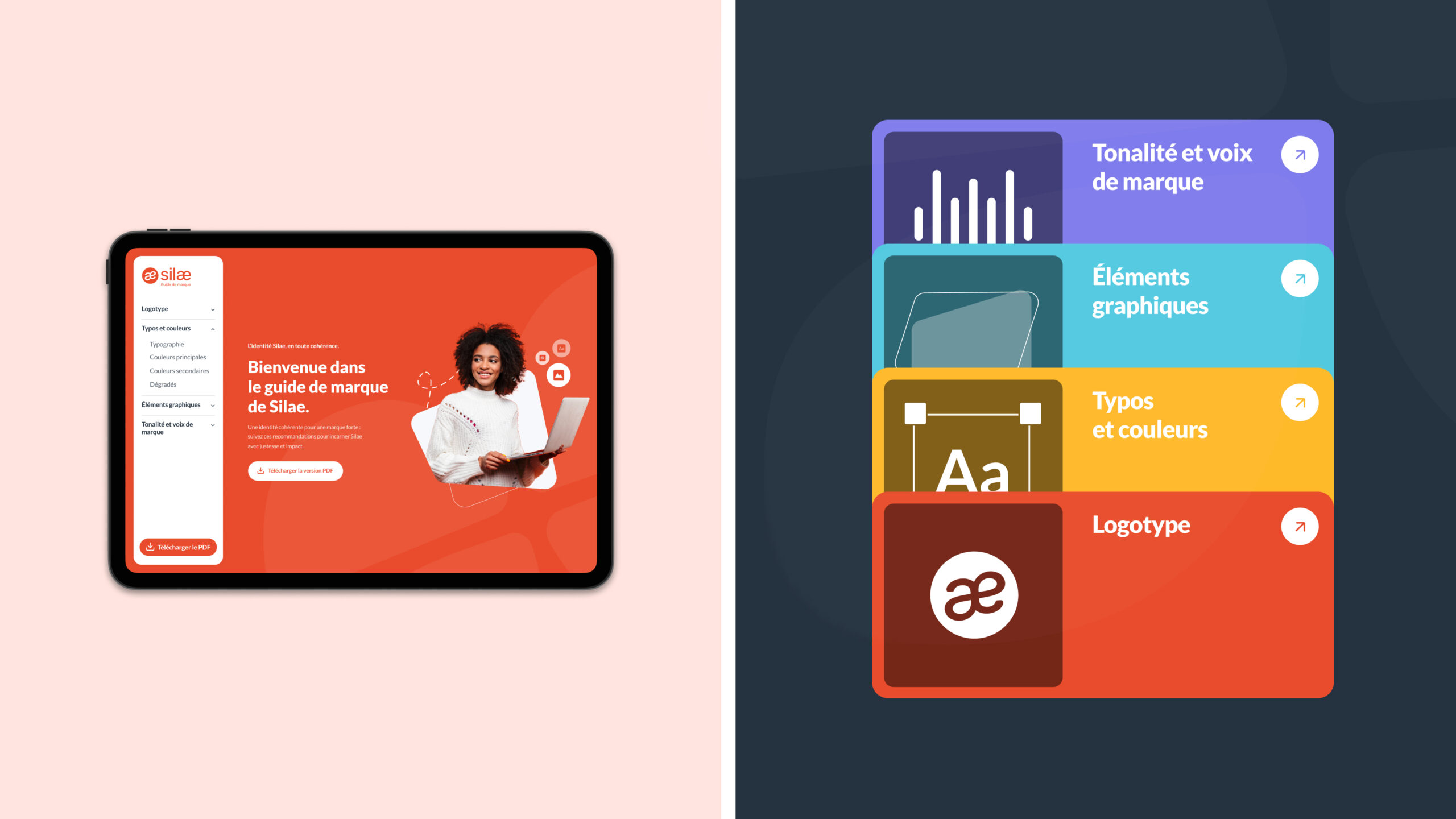 Visuel Brandbook Silae