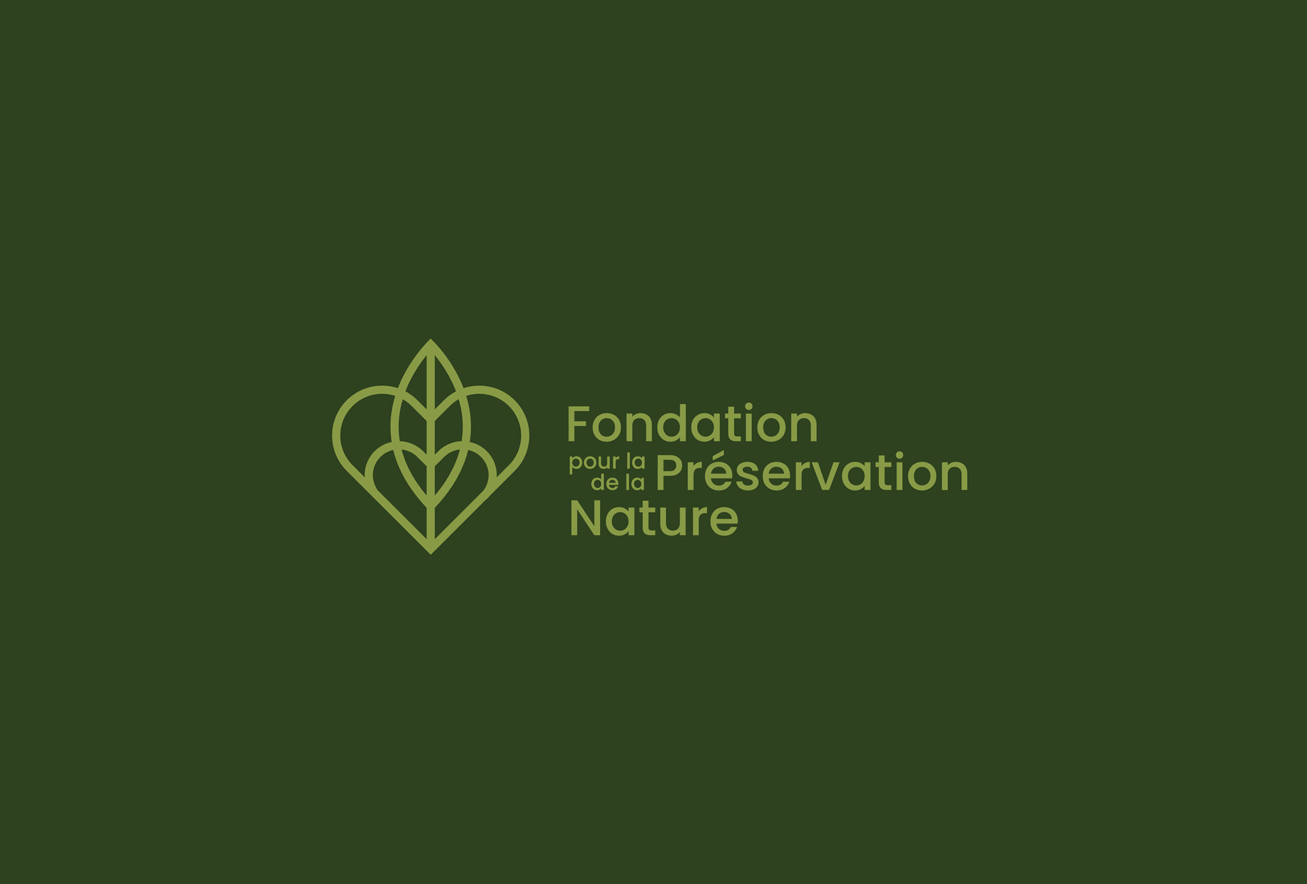 Proposition de logo pour la Fondation pour la Préservation de la Nature