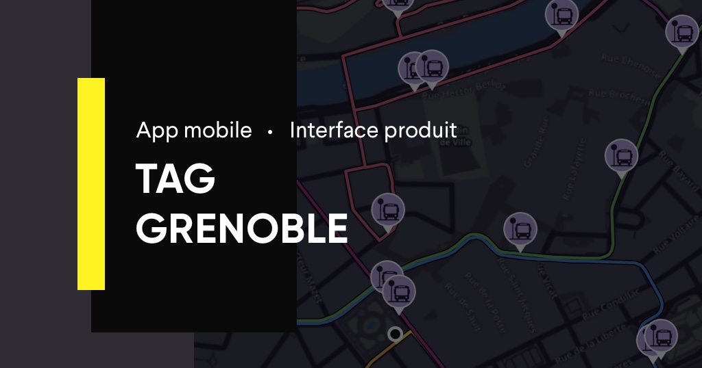 Tag Grenoble Refonte UX UI design de l