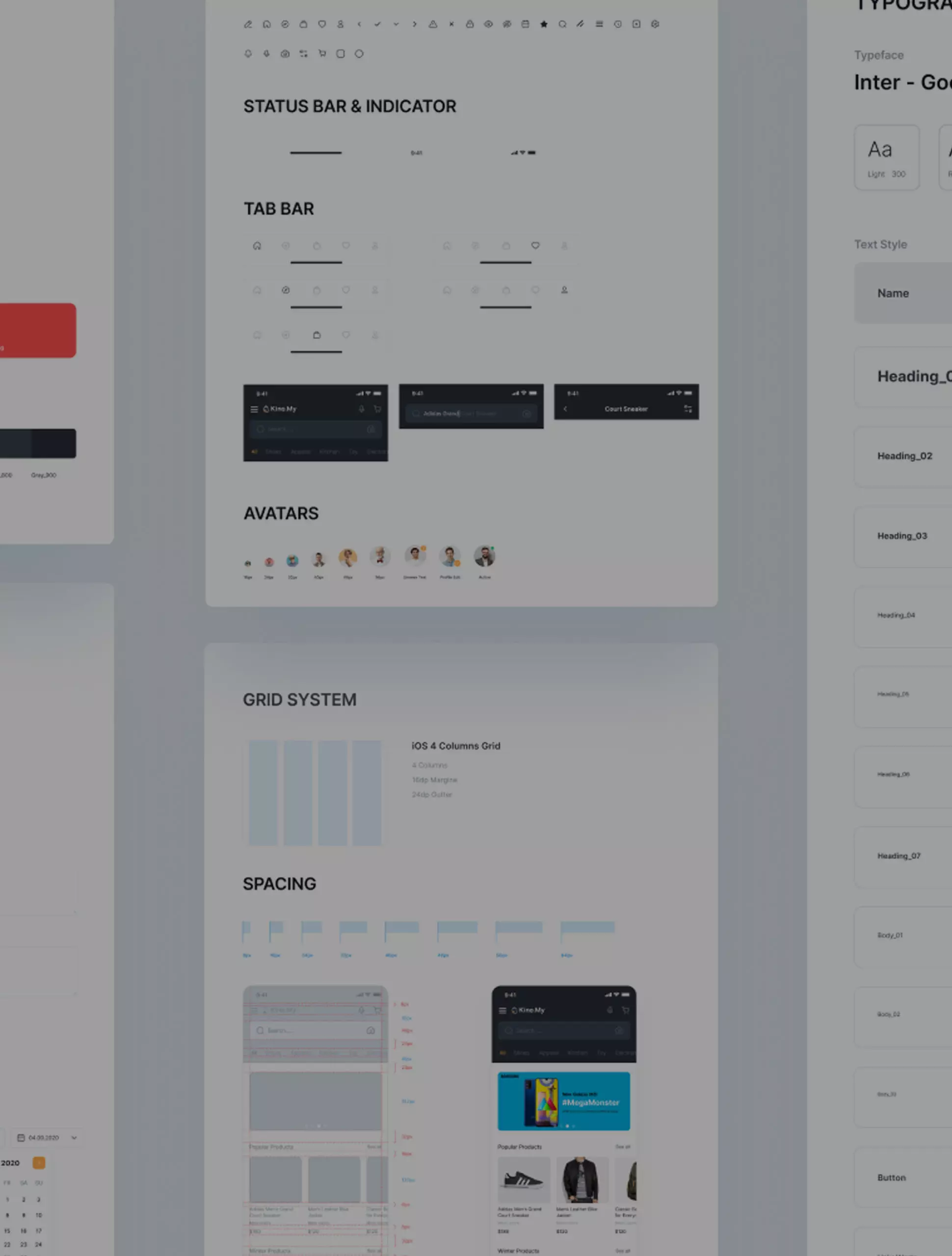 Média de fond - Design System