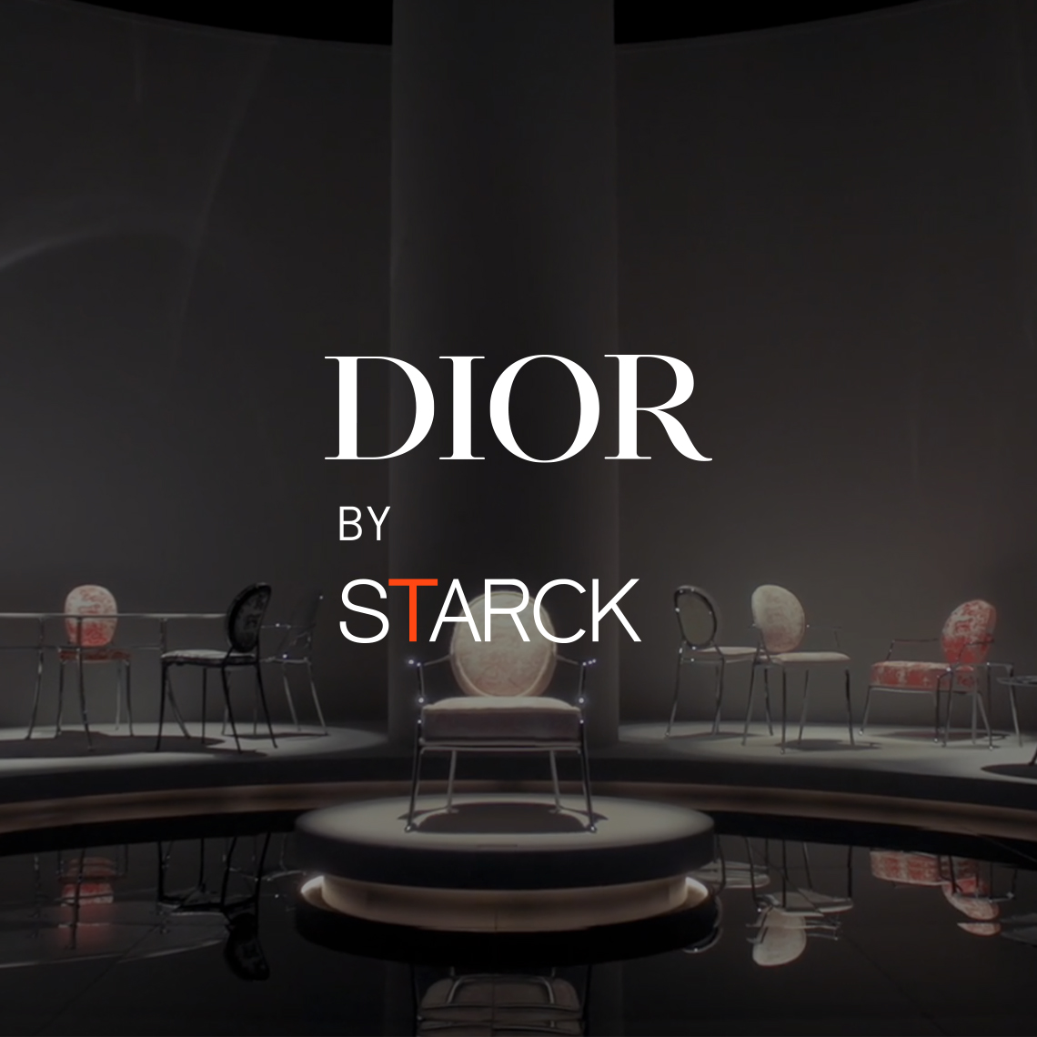 Scenographie de l'exposition - Dior by STARCK