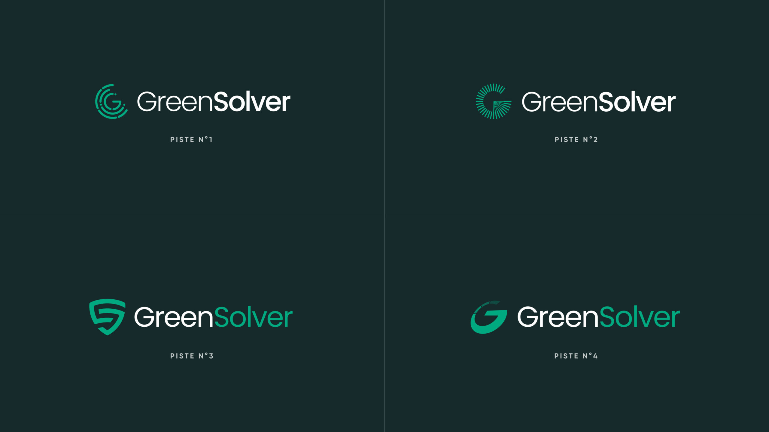 4 pistes logotype - GreenSolver